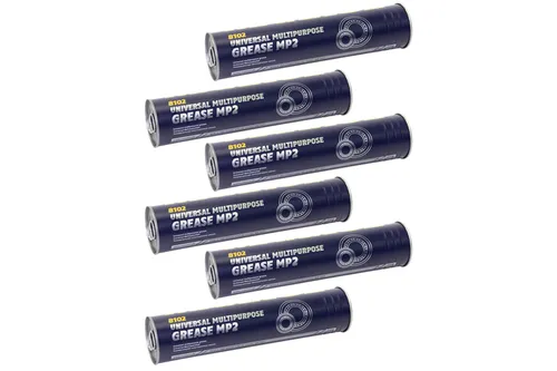 6x 400 g MP2 MANNOL Mehrzweckfett Multipurpose Grease Universal Schmierfett