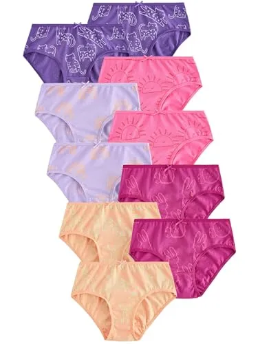 NEXT Mädchen 10er-Pack Unterhosen Pink/Purple 146-152
