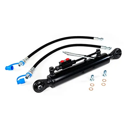 Hydraulischer Oberlenker Kat. 2-2 mit Sperrblock 480-690 mm - Baumaschinen, hochwertig verarbeitet mit Sperrblock und 2 Hydraulikanschlüssen, komplett montiert für sofortigen Einsatz.