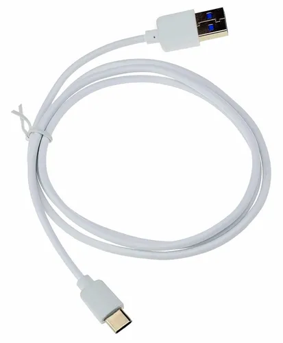 USB Typ C Datenkabel USB-C Daten Ladekabel in Weiss für Xiaomi Redmi Note 12 5G