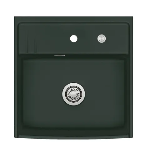 KeraDomo Elementspüle KENTRO 60 EIBE für AP-Tiefe 60 cm von systemceram