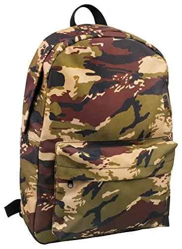 Eberhard Faber 577633 - Rucksack Camouflage, ca.46 x 32 x 5 cm, olive