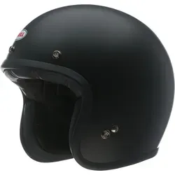 Bell Custom 500 Solid Jethelm - Matt-Schwarz - XL 7151988 - Motorradhelm mit individueller Passform dank 5 Schalengrößen und klassischem Design. Ideal für stilbewusste Fahrer, die Sicherheit und Komfort schätzen.