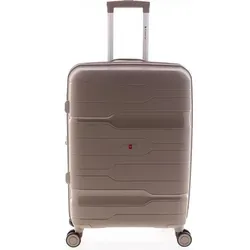 Gladiator 3800 4 Rollen Trolley 67 cm mit Dehnfalte - Beige