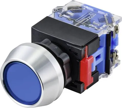 TRU COMPONENTS TC-9428092 LAS0-L-11/B Drucktaster 250V 5A 1 x Aus/(Ein) tastend IP40 1St.