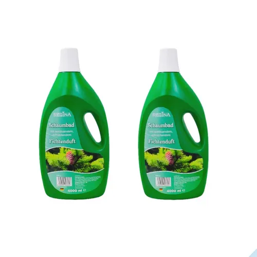 2X Schaumbad Pflegebad Fichtennadel Badezusatz Fichte Nadelduft 4 L