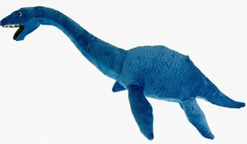 Cornelissen Plesiosaurus Plüschtier, blau, 53cm - Stofftier & Teddybären – Hochwertig verarbeitet, ideal zum Kuscheln und Trösten, waschbar und nachhaltig gefertigt.