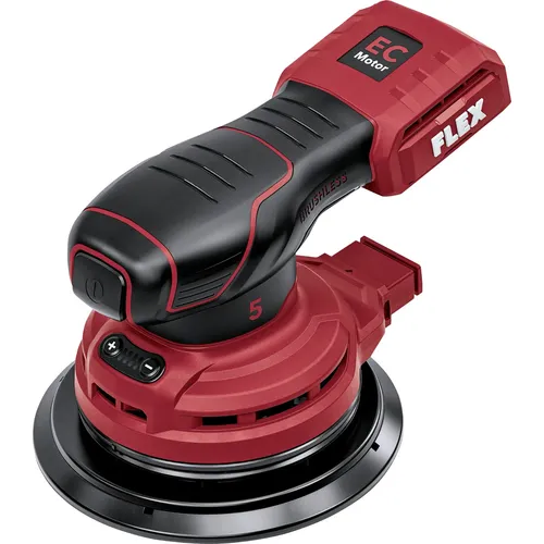 Flex Akku-Exzenterschleifer ORE 5-150 18-EC C - Schleifmaschinen mit 18 V Lithium-Ionen-Akku, Drehzahlregelung für präzises Arbeiten und flexibler Einsatz ohne Kabel.