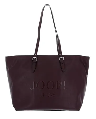 JOOP! Lettera Lara Shopper LHZ Burgundy - Damen-Shopper mit elegantem Design, ideal für jeden Look. Geräumiges Hauptfach (46 x 28 cm) bietet viel Platz für Ihre Utensilien.