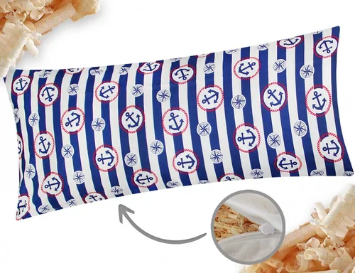 Kopfkissen Blau von Heubergshop