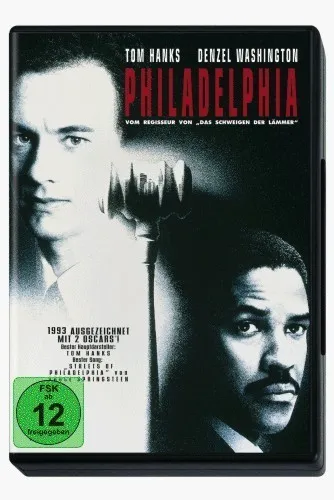 Philadelphia - Tom Hanks - Denzel Washington - SE - 2 DVD - OVP - NEU