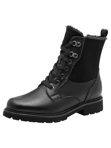 Tamaris Damen Stiefel Leder schwarz 38 in schwarz von Tamaris