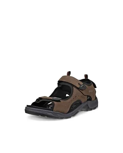 ECCO Herren Offroad Sandalen, Nutmeg Brown, 49 EU - Wanderschuhe mit ECCO Premium-Leder und innovativer FLUIDFORM Technologie für höchsten Komfort und Flexibilität. Ideal für Abenteuer im Freien mit hervorragender Griffigkeit auf jedem Terrain.