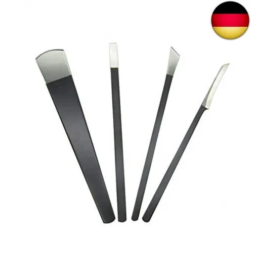 Pediküremesser, 4 Stück eingewachsene Zehennägel, Korrekturzange, Clipper En