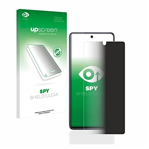 upscreen Anti-Spy Blickschutzfolie für Samsung Galaxy S20 FE 5G Made in Germany, Privacy Screen Displayschutz-Folie [Sichtschutz, Blaulichtfilter]