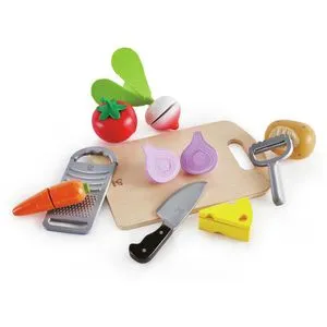 Hape Kochgrundlagen (E3154B) - Kaufladen Zubehör für kreative Rollenspiele, fördert die Fantasie und sozialen Fähigkeiten von Kindern