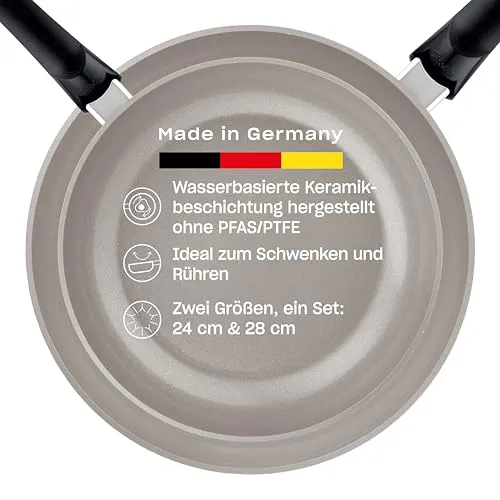 Fissler Pfannen-Set Ceratal® Classic 2tlg – 24cm & 28cm