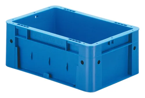 LA KA PE Transportkasten VTK 300 / 120-0 blau - Robuster Transportkasten in Blau, ideal für den sicheren Transport von Waren und Materialien.