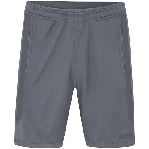 JAKO Trainingshose Short Power (Polyester-Interlock, elastisch, strapazierfähig) kurz anthrazitgrau Kinder, Größe: 164