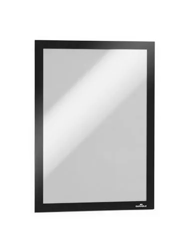 Durable Info-Rahmen Duraframe (Rahmen A4, selbstklebend mit Magnetverschluss) 1 Stück, schwarz, 489901