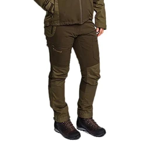 Pinewood Hose Finnveden Hybrid Extrem Frauen - Hochwertige Damen-Hose für Outdoor-Aktivitäten, extrem strapazierfähig und flexibel dank Polyamid-Elasthan-Mischung, ideal für Abenteuer in der Natur.