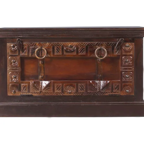 SIT Schuhschrank Almirah mit marokkanischen Schnitzereien in braun von SIT