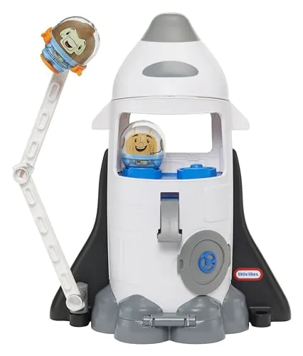 little tikes Toddle Tots Launch Time Rocket - Spielset für Kleinkinder - Rakete & 3 Figuren für Rollenspiele - Geschenkidee + Spielzeug für Kleinkinder und Kinder - für Kinder von 1-5 Jahren