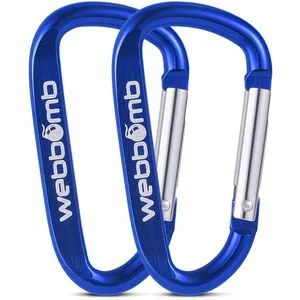 Karabiner Blau von Webbomb