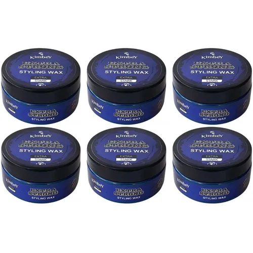 Kimbey Styling Wax Extra Strong 150 ml - Mega Halt für alle Haartypen - Frisierprodukte mit extra starkem Halt, ideal für kreative Styles und langanhaltende Frisuren, perfekt für Unisex-Anwendung.