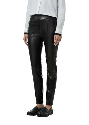 Comma 7/8-Leggings aus Lederimitat von comma,