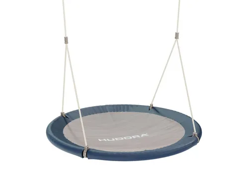 Wickey Nestschaukel Hudora Lounge Ø110 cm – Spaß und Sicherheit für Kinder - Die Hudora Lounge Nestschaukel bietet Kindern ein sicheres Schaukelerlebnis im Garten. Mit wetterbeständigen Materialien und einer maximalen Belastbarkeit von 150 kg ist sie ideal für den ganzjährigen Einsatz und fördert die motorischen Fähigkeiten.