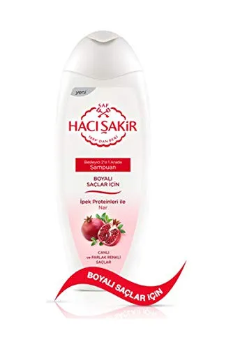 Haci Sakir Shampoo Granatapfel, 2in1 Shampoo & Spülung, 500 ml