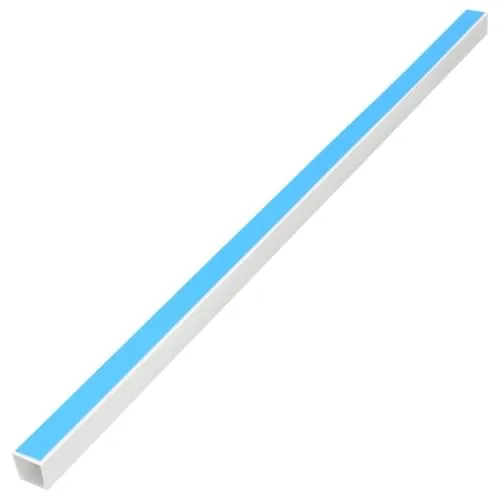 vidaXL Selbstklebendes Installationsrohr 10x10mm - Kabelröhre aus robustem PVC, ideal zum Verstecken dünner Kabel. Selbstklebend für einfache Montage und anpassbar in Farbe und Größe – perfekt für ein aufgeräumtes Zuhause oder Büro.