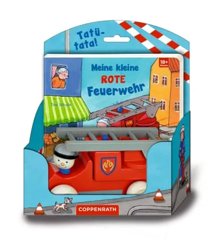 Kristina Schaefer ~ Meine kleine rote Feuerwehr - Kinderbuch mit 1 Beilage, fördert die Fantasie und ist ideal für kleine Feuerwehr-Fans. Perfekt zum Vorlesen und Entdecken!