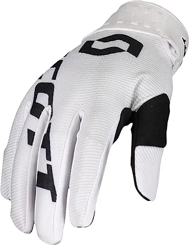 SCOTT 450 Fury MX Motocross/DH Fahrrad Handschuhe schwarz/weiß 2023: Größe: XL (11)