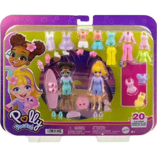 Mattel Polly Pocket Beach Playset Fun Fashon Pack α 4+ HRD61 (43857173)