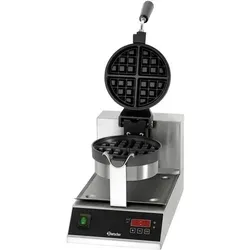 Bartscher Waffeleisen Deluxe - 370164 - Hochwertiges Waffeleisen für perfekte Brüsseler Waffeln, mit drehbaren Backplatten und digitaler Temperaturanzeige für optimale Ergebnisse.
