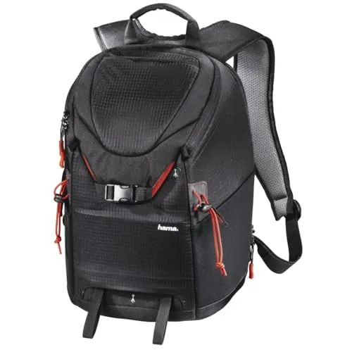 Hama Kamerarucksack für DSLR Kamera - Kameratasche mit 15 L Volumen, Schnellzugriff und durchdachter Aufteilung für optimalen Schutz und Komfort beim Outdoor-Fotografieren.