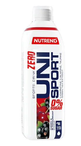 Nutrend Unisport Zero Kirsche-Schwarze Johannisbeere Getränk, 1000 ml