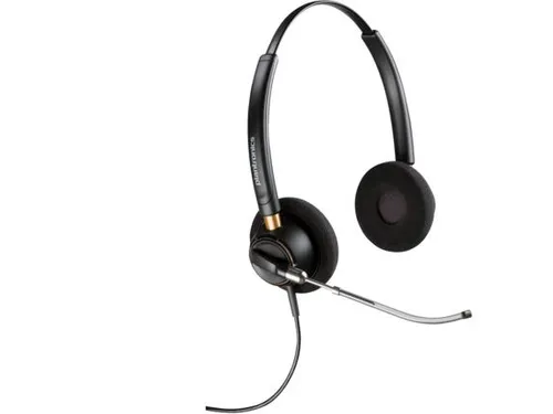 Poly EncorePro 520V Binaurales Headset-Sprachrohr + Quick Disconnect