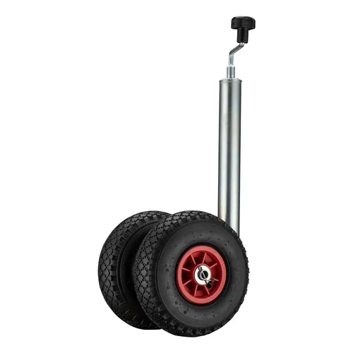 Wiltec Doppelstützrad bis 200 kg von Wiltec