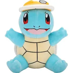 Pokémon Schiggy Plüsch 20 cm mit Sonnenvisier PKW3669 offiziell Jazwares Kuscheltier