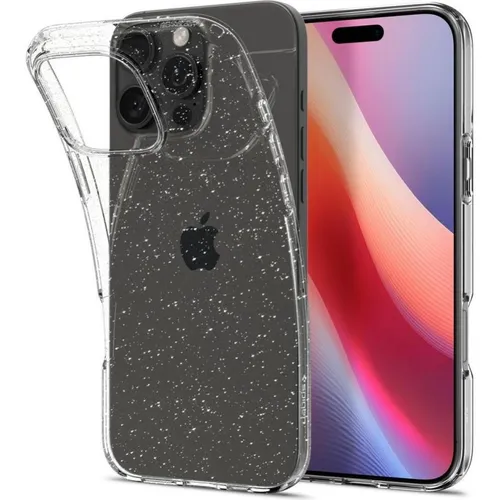 Spigen Liquid Crystal Hülle Kompatibel mit iPhone 16 Pro Max -Crystal Quartz