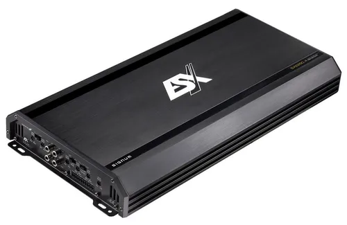 ESX SXE250.4 SIGNUM 4 Kanal Verstärker - Car-HiFi-Endstufen mit 1000 Watt RMS für kraftvollen Sound, regelbare Hoch- und Tiefpassfilter für individuelle Klangoptimierung.
