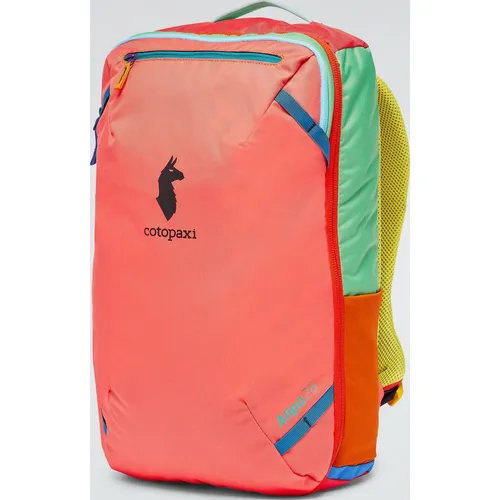 Cotopaxi Allpa 28L Travel Pack - Del Dia - Handgepäck mit Koffer-Stil und durchgehendem Reißverschluss, ideal für Reisende. Inklusive gepolsterter Laptophülle für Geräte bis 15 Zoll.