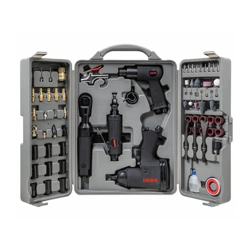 Rowi Druckluft-Werkzeug-Set DWZ 71/1 – 71-teilig