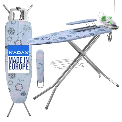 KADAX Bügelbrett mit Ärmelbrett