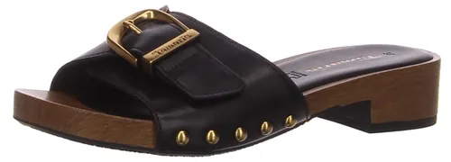 Tamaris Pantoletten Schwarz Gr. 37 in schwarz von Tamaris