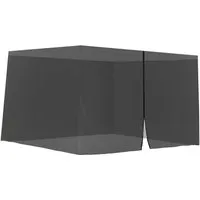 Sekey Moskitonetz für Pavillon 3x3 m – Effektiver Insektenschutz mit Reißverschluss, Schwarz - Ideal für Garten und Terrasse, schützt vor Insekten. Robuste Materialien und einfache Installation mit Klettbändern ermöglichen flexiblen Einsatz. Genießen Sie ungestörte Zeit im Freien!