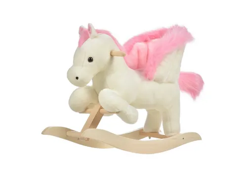 HOMCOM Schaukeltier mit Tiergeräuschen von HOMCOM